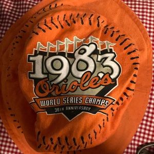 ORIOLES WORLD SERIES 30th ANNIVERSARY BUCKET HAT